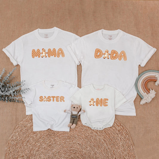 Matching Christmas Family Shirts - Baby's First Birthday Outfit