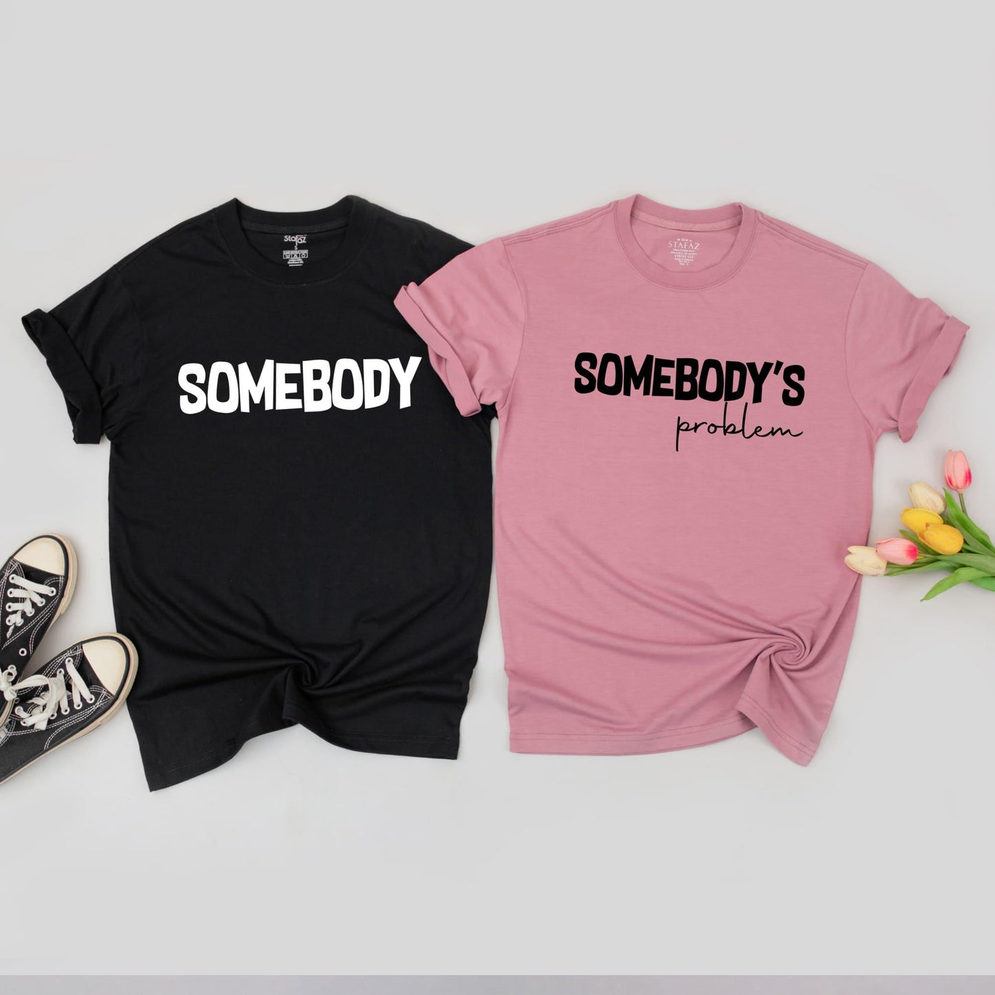Matching Christmas Sweatshirts, His and Hers Holiday Couple Outfits