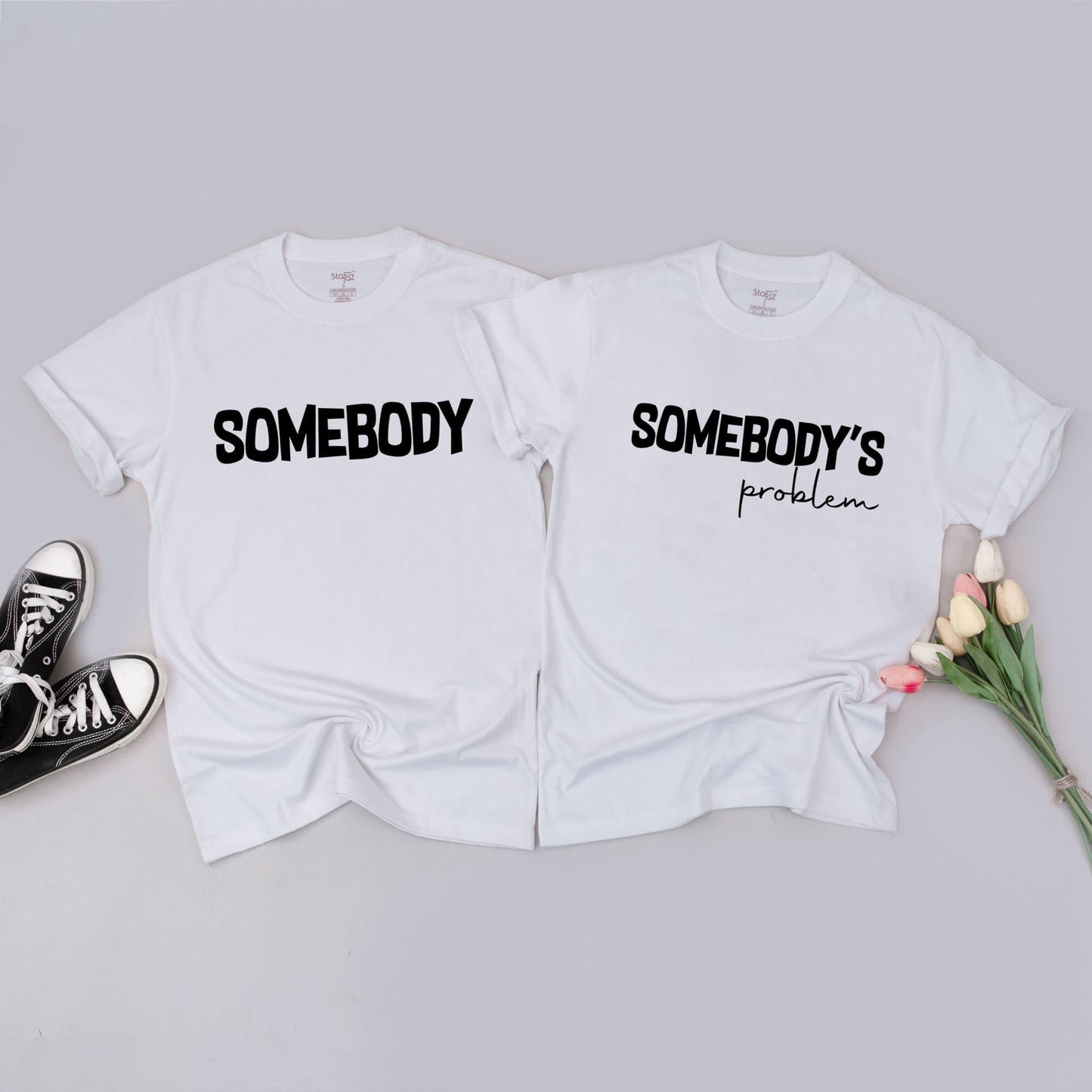 Matching Christmas Sweatshirts, His and Hers Holiday Couple Outfits