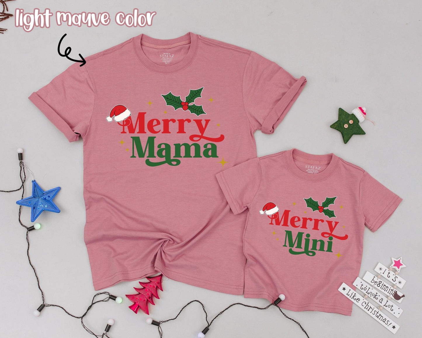 Matching Merry Christmas Family Shirts: Retro Holiday Design for Mom, Dad & Baby! First Christmas Outfit