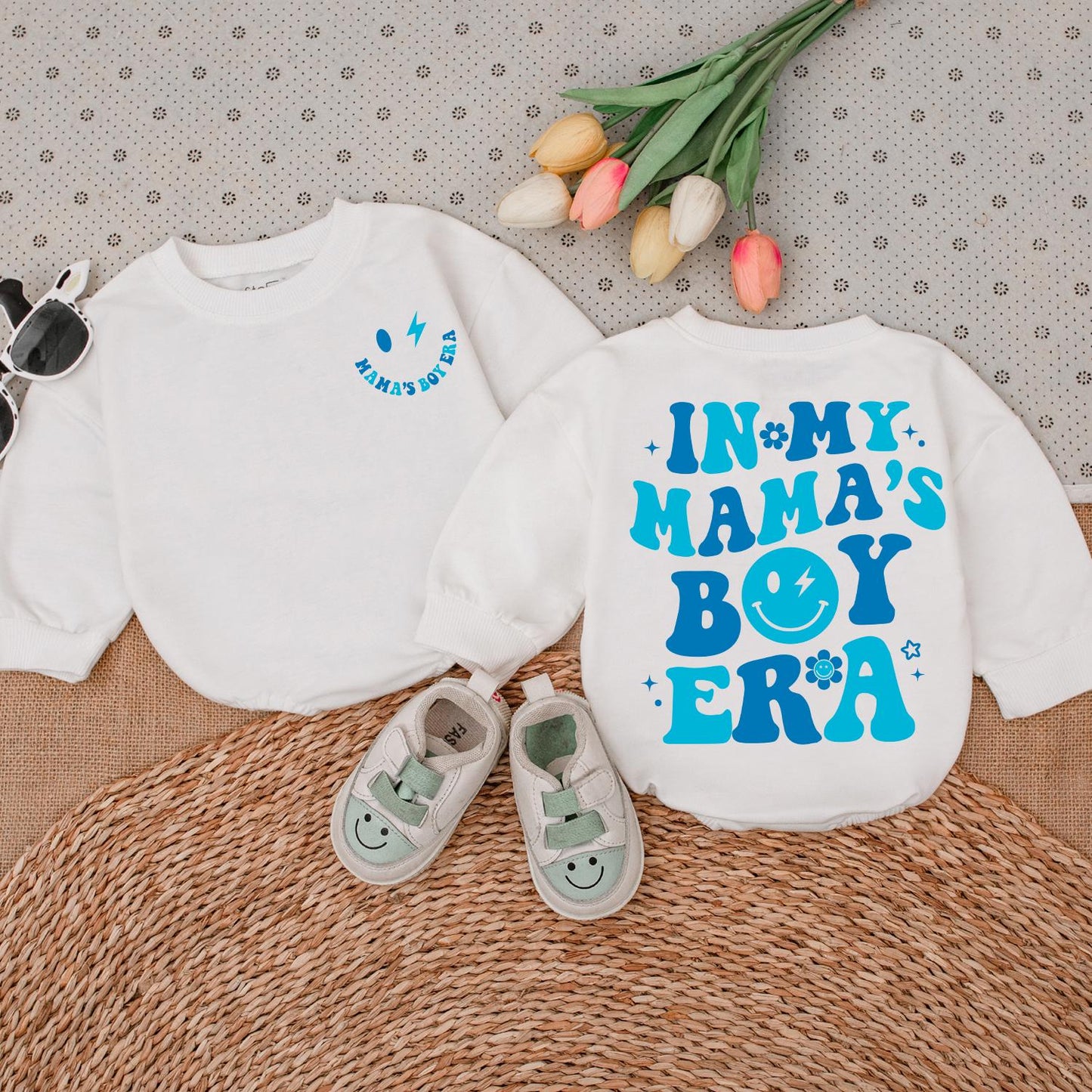 In My Mama's Boy Era Baby Romper Newborn Bodysuit Gift Cute Infant Outfit for Boy Perfect Baby Shower Present Announcement