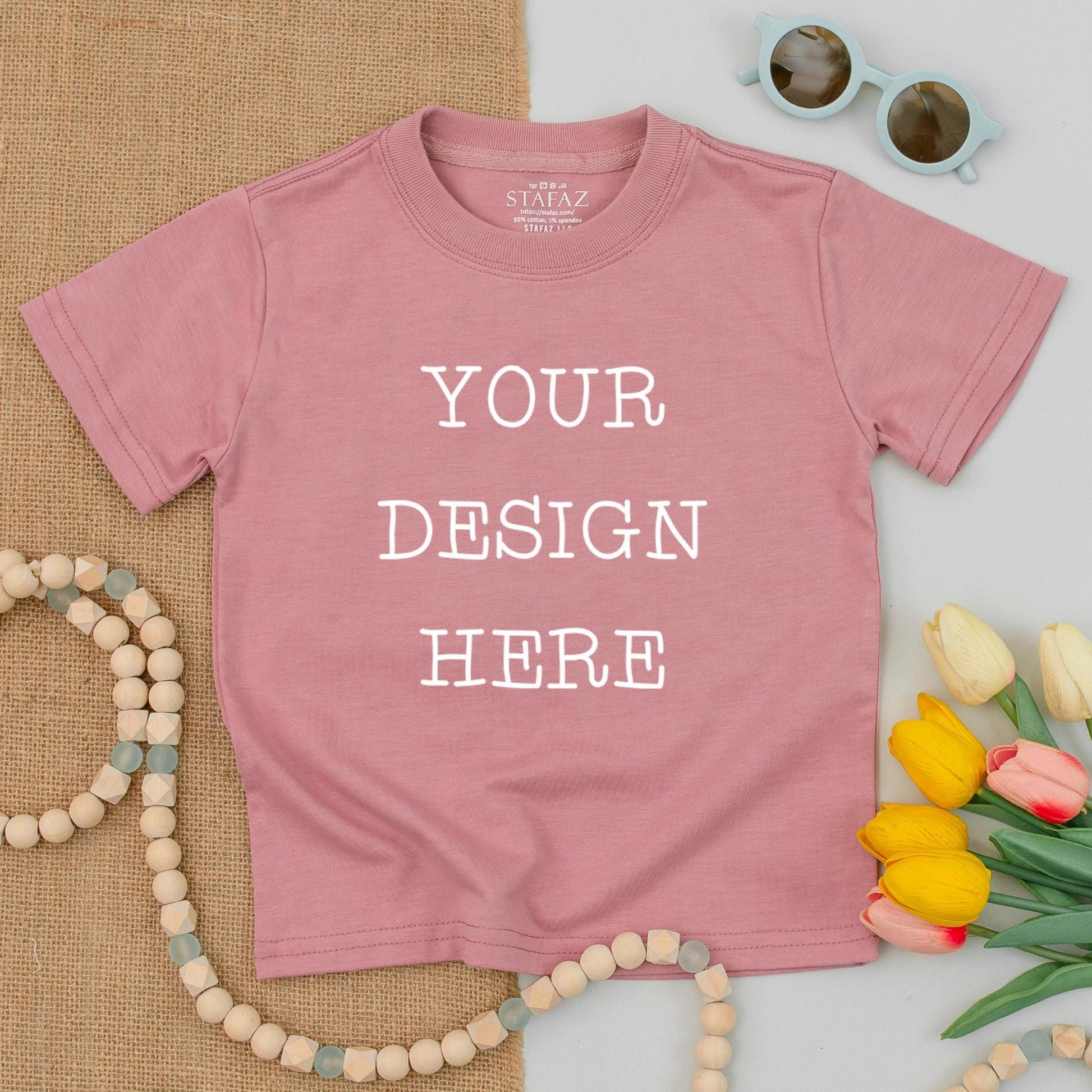 Custom Toddler Shirt with 'YOUR DESIGN HERE' Text Baby Gift, Baby Girl/Boy Clothes, Custom Design, Baby Shower Gift Idea