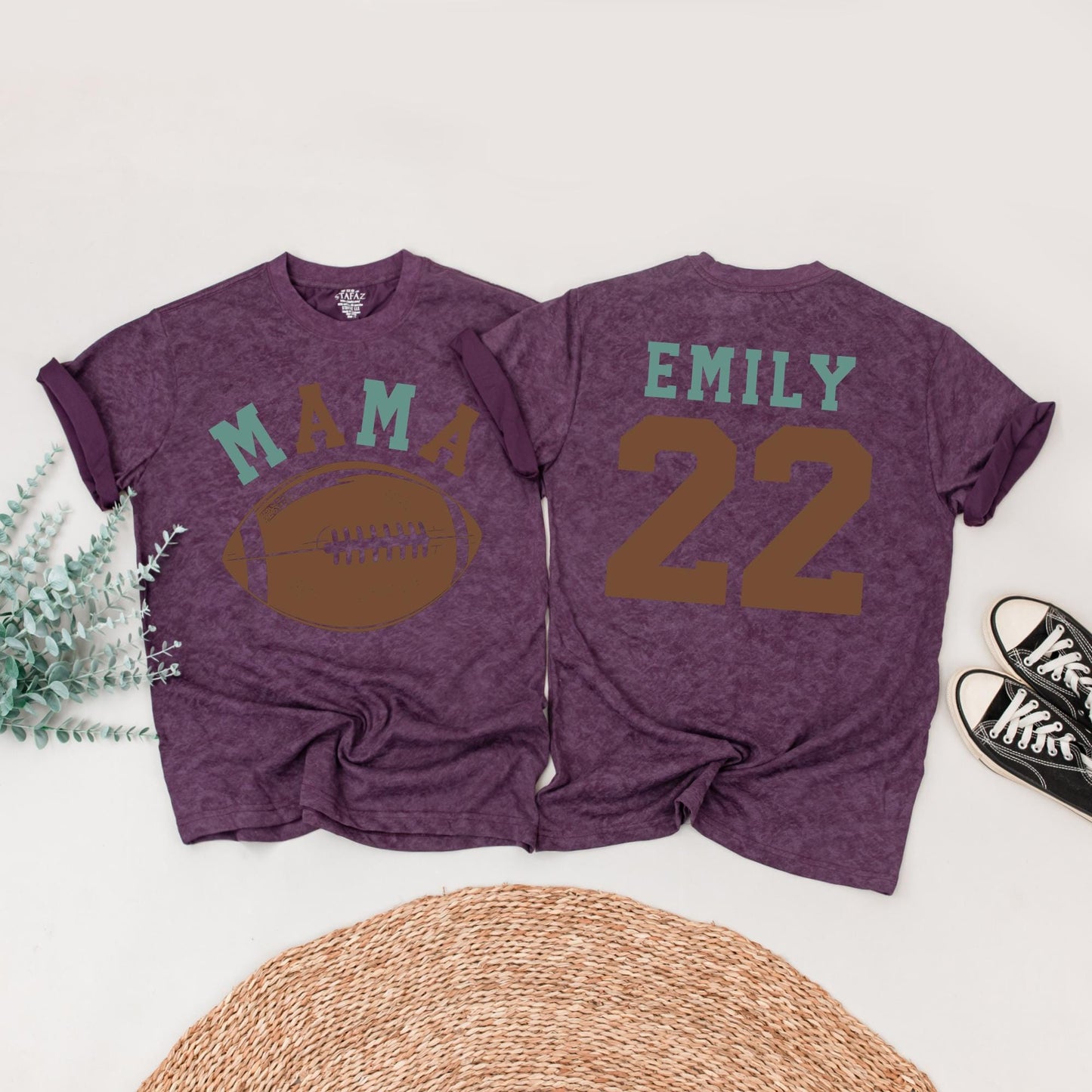 Baby Boy Football 1st Birthday Outfit | Touchdown One Family Tees