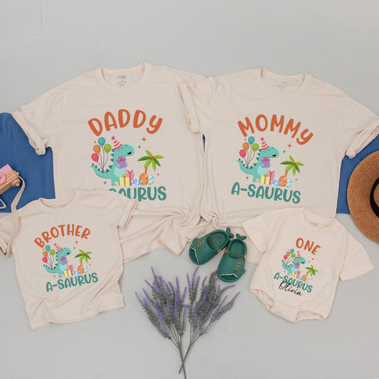 Family Dinosaur Birthday Shirts: Mama Saurus Matching Party Tee for Mom, Dad & Kids! Roar into Fun with Dino Theme Dadosaurus, Mamosaurus & More! (139 chars)