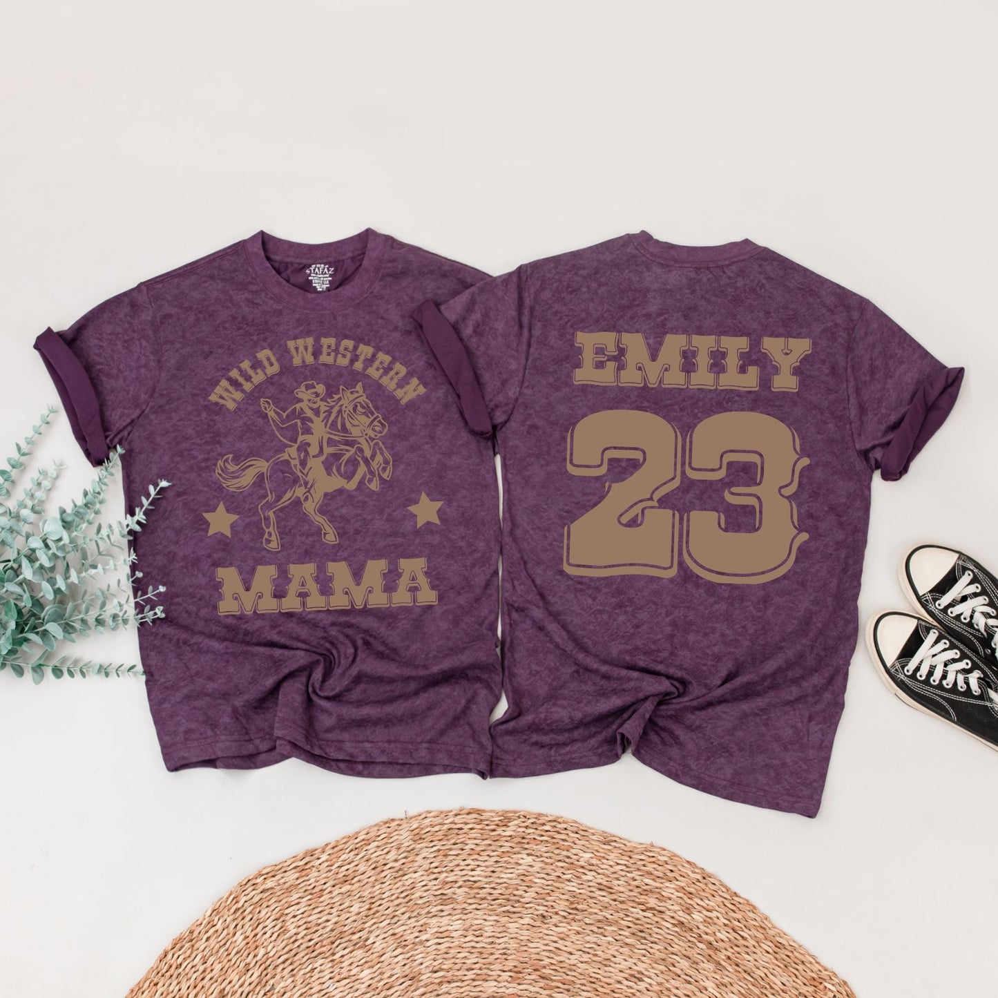 Retro Western Birthday Shirt for Baby Boy, How The West Was One 1st Birthday Outfit, Cowboy Theme, Mommy and Me Matching Family, Vintage