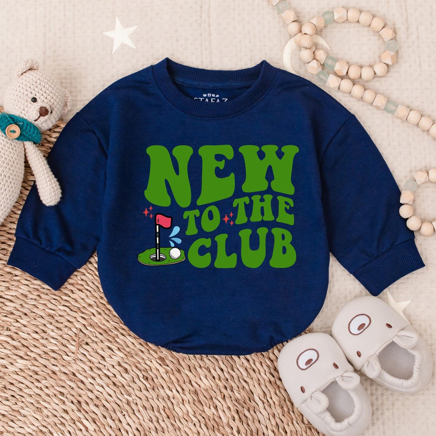 Golf Baby Bubble Romper Firefighter Bodysuit Newborn Outfit Baby Shower Gift Boy Fire Department Clothes First Birthday