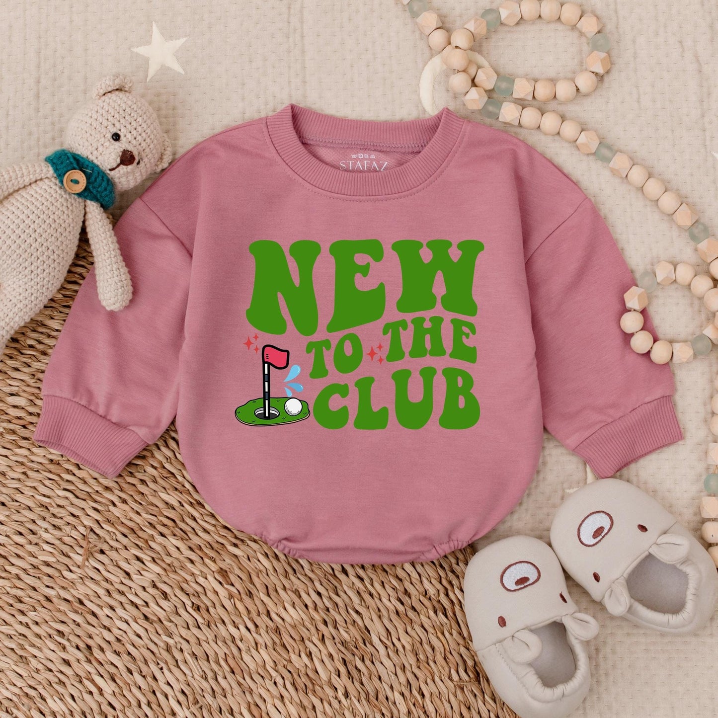 Golf Baby Bubble Romper Firefighter Bodysuit Newborn Outfit Baby Shower Gift Boy Fire Department Clothes First Birthday
