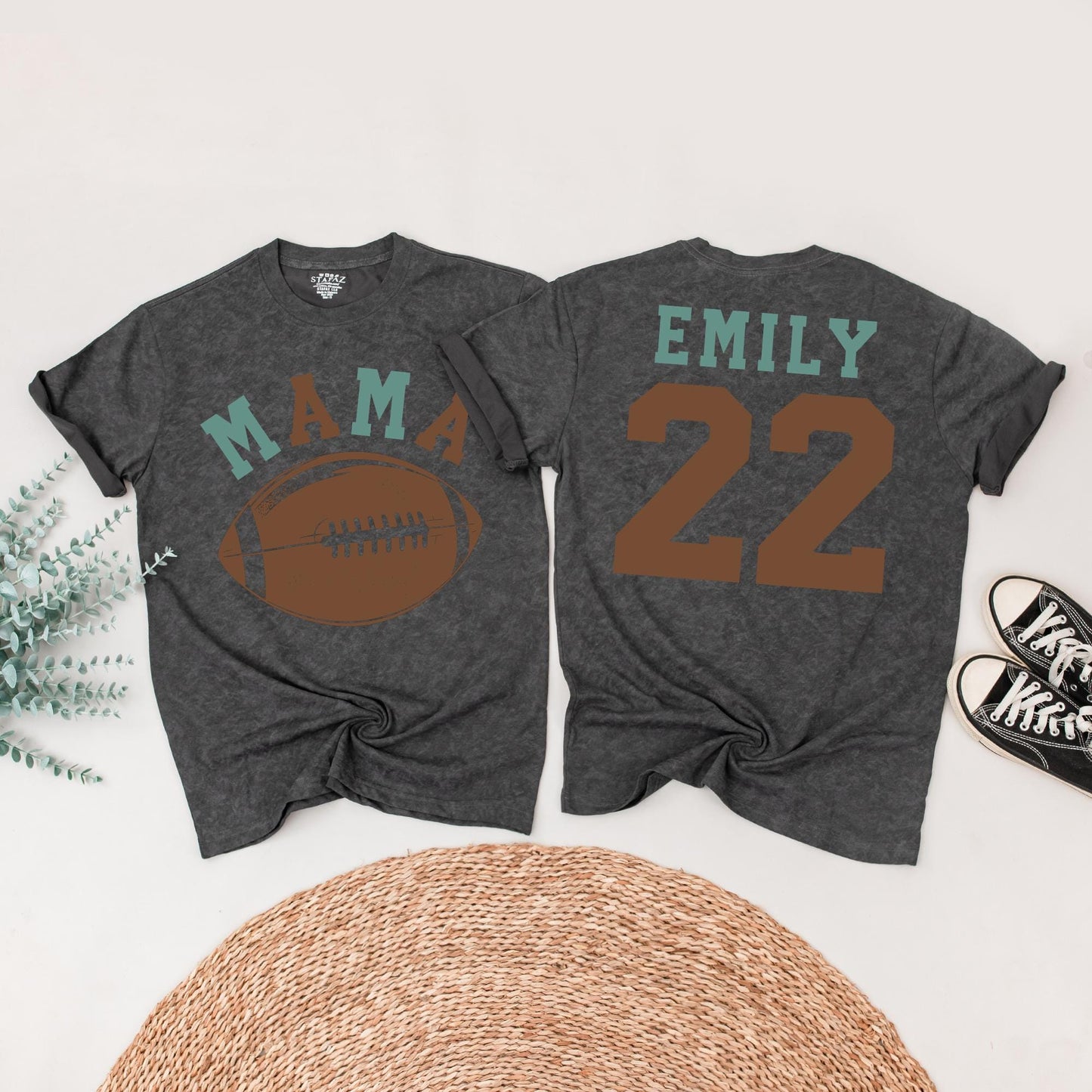 Baby Boy Football 1st Birthday Outfit | Touchdown One Family Tees