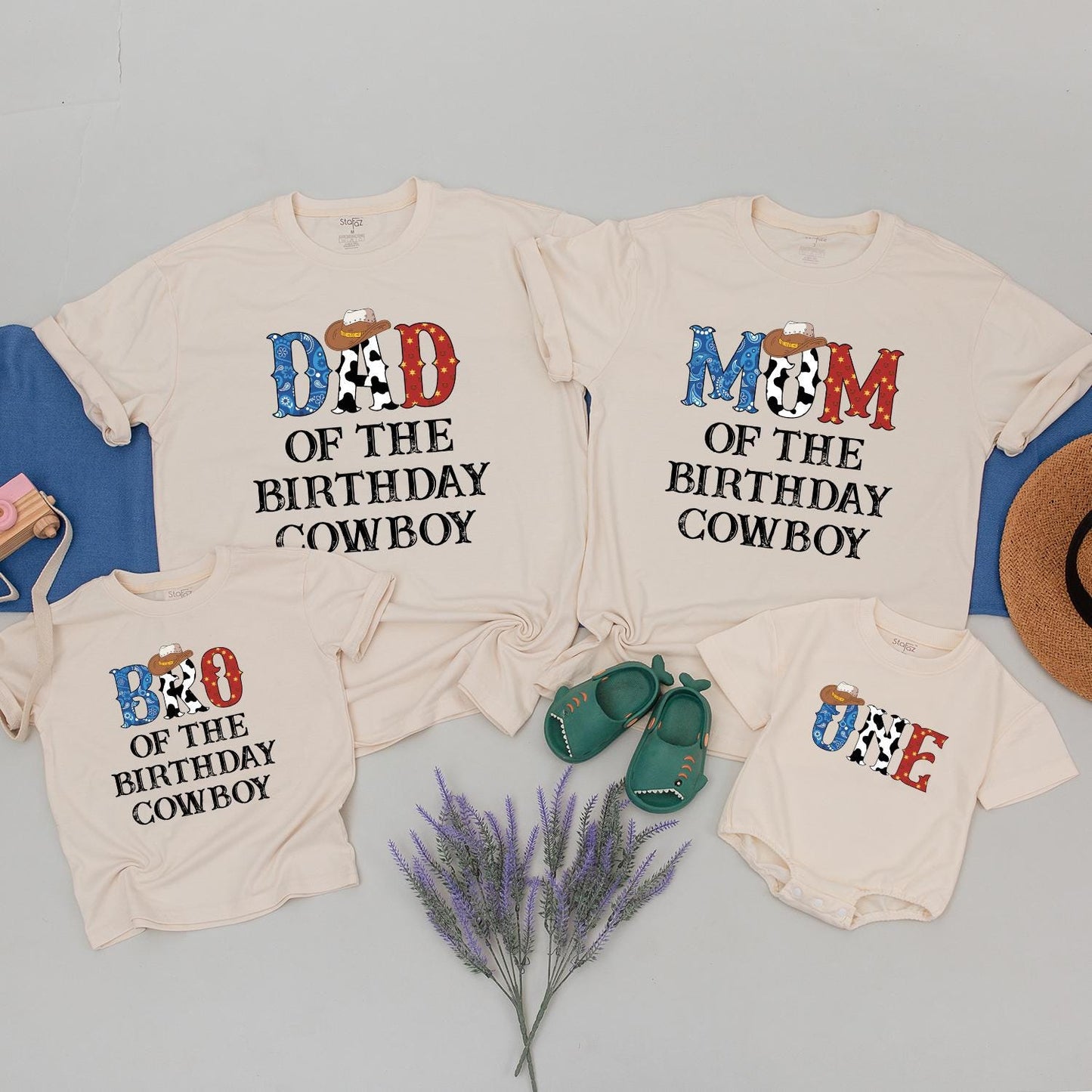 My First Rodeo Birthday Cowboy Shirt for Toddler Baby Boy or Girl Western Rodeo Theme Party Outfit