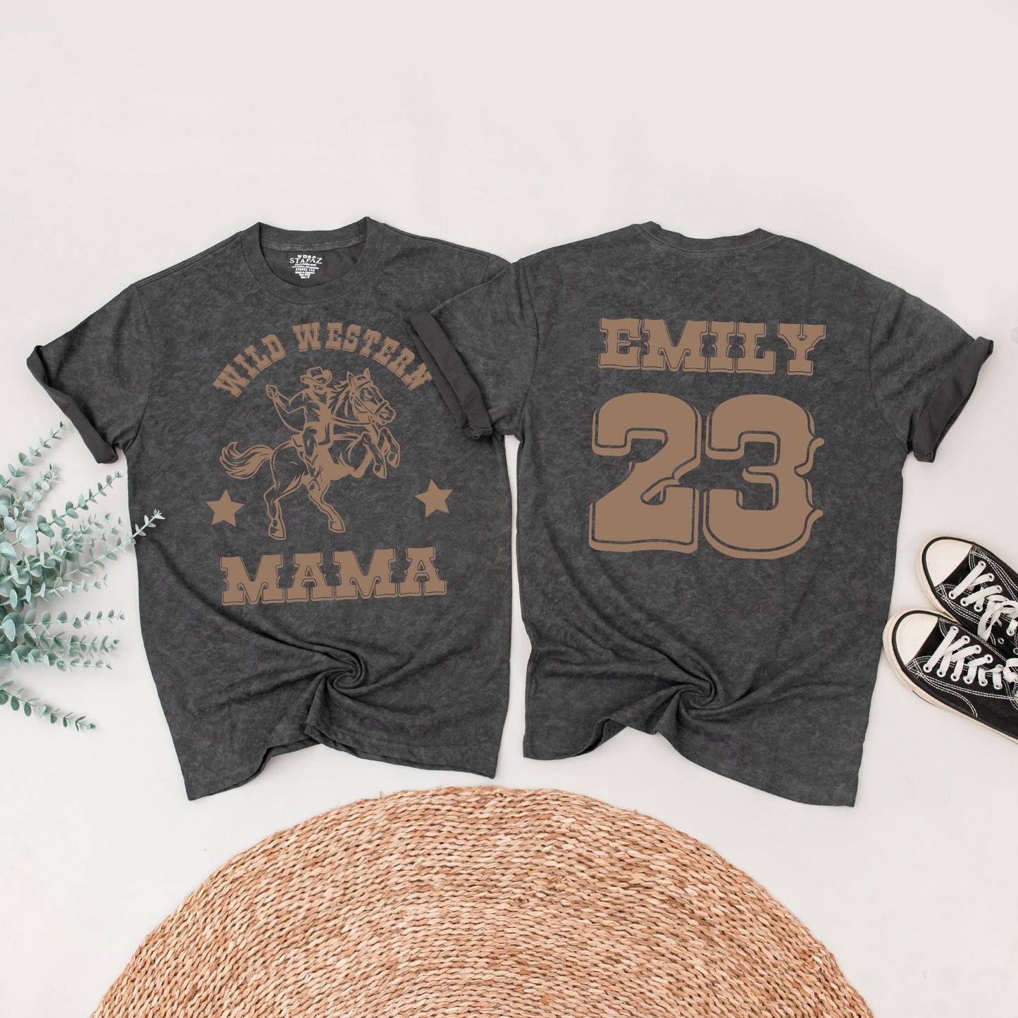 Retro Western Birthday Shirt for Baby Boy, How The West Was One 1st Birthday Outfit, Cowboy Theme, Mommy and Me Matching Family, Vintage