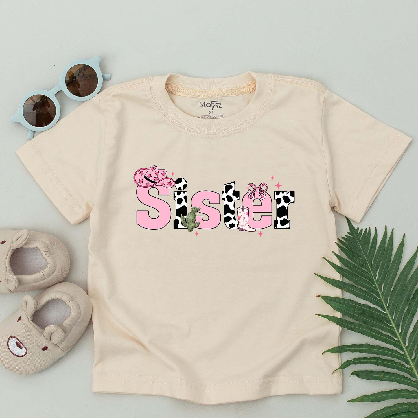 Personalized First Rodeo Birthday T-Shirt Cute Cowgirl Baby Girl Outfit Wild West Western Party Gift Toddler Mom Matching Family