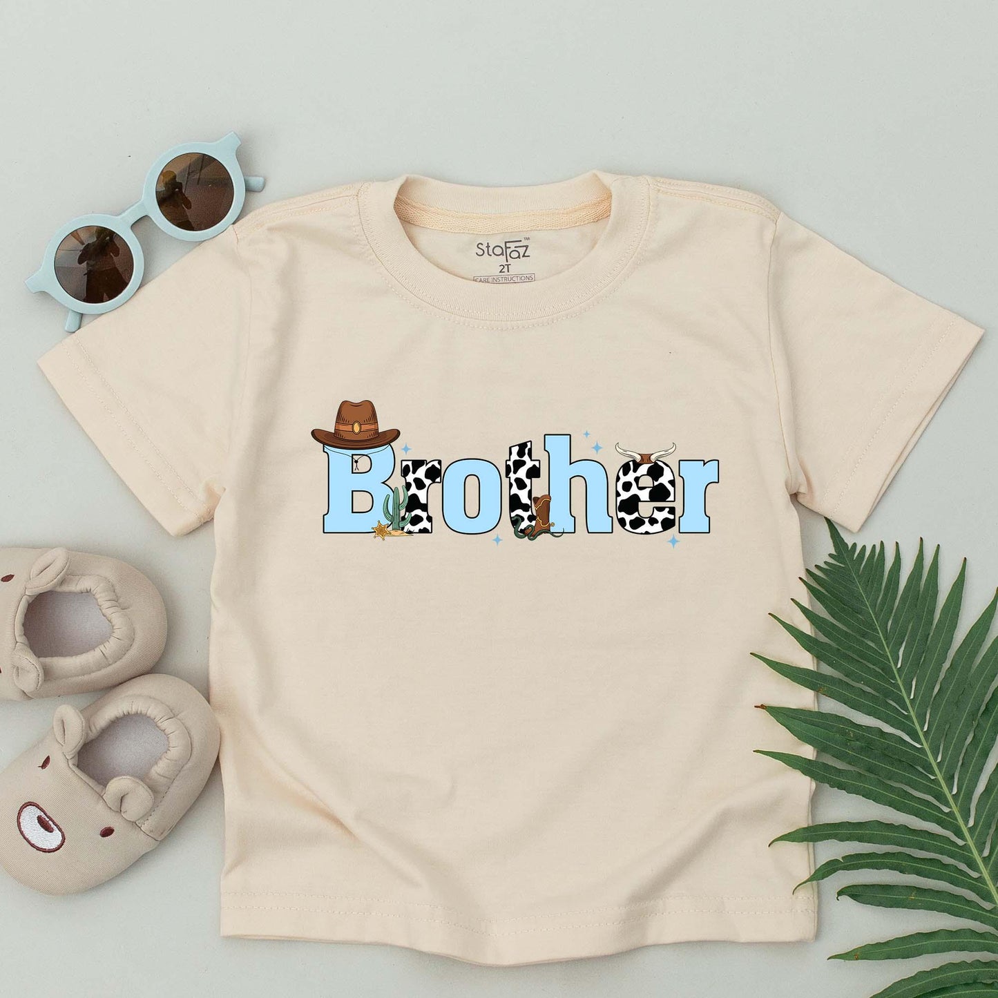 Personalized 1st Rodeo Birthday T-Shirt for Baby Boy, Wild West Cowboy Theme, First Birthday Outfit, Western Baby Clothes