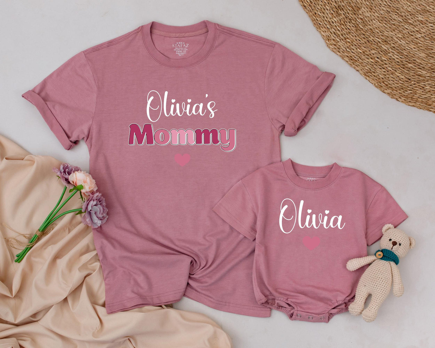 Personalized Family Birthday Matching Shirts Custom Name Outfits, Mom Dad Baby First Birthday Celebration Clothes Cotton Comfortable Matching Family (138 chars)