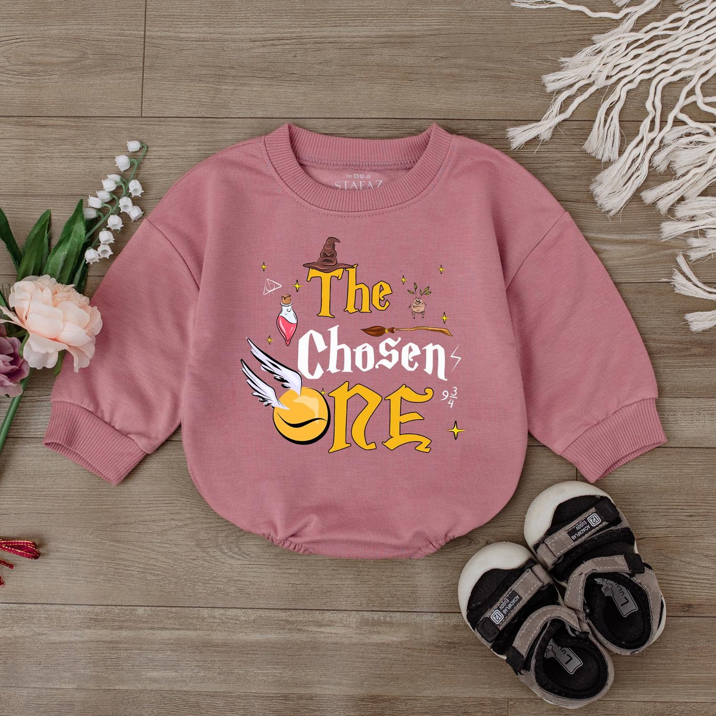 The Chosen One First Birthday Baby Bodysuit β Personalized 1st Birthday Baby Shirt β Cute Baby Boy or Girl Outfit β Unique Baby Gift