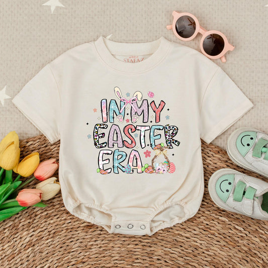 In My Easter Day Era Baby Romper First Easter Celebration Bodysuit Adorable Baby Gift Shower Present Newborn Outfit Soft Cotton