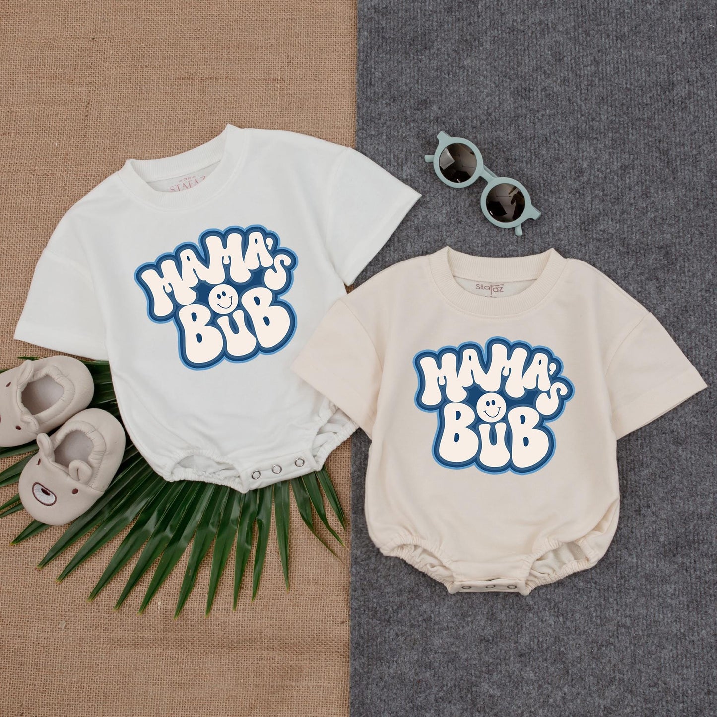 Mama's Boy Baby Romper Cute Bodysuit Sweet Mother's Day Gift Birthday Boy Outfit Newborn Present