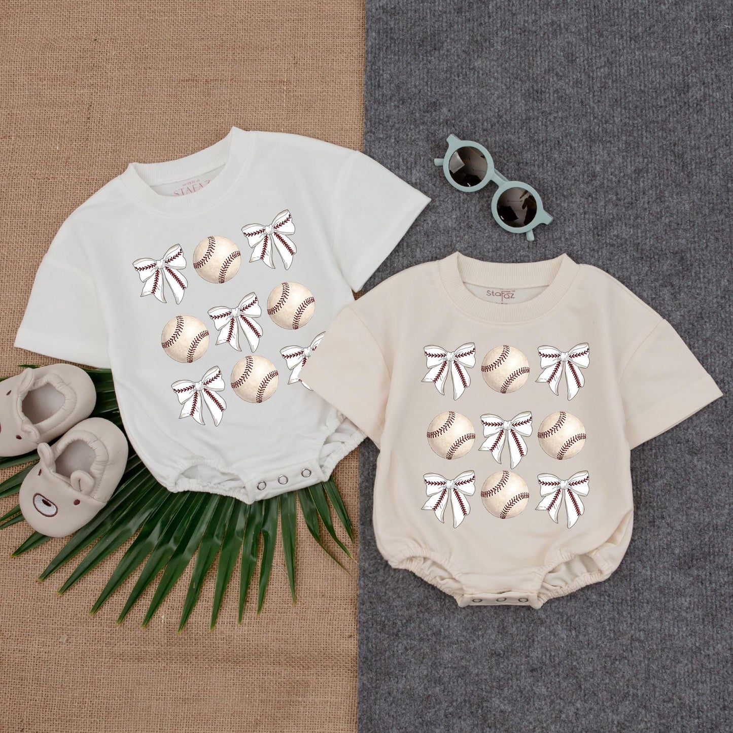 Vintage Baseball Bow Romper Newborn Baby Girl Gift, Gameday Outfit, Baseball Lover Tee, Custom Baby Shower Gift