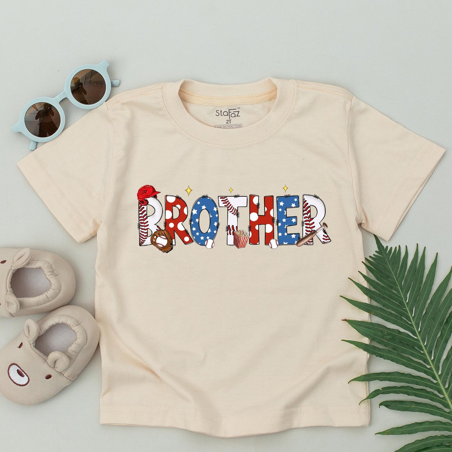 Personalized Family Baseball Game Day Matching Shirts Birthday Party Rookie Outfits Mom Dad Kids Baby Soft Cotton Celebration Gift