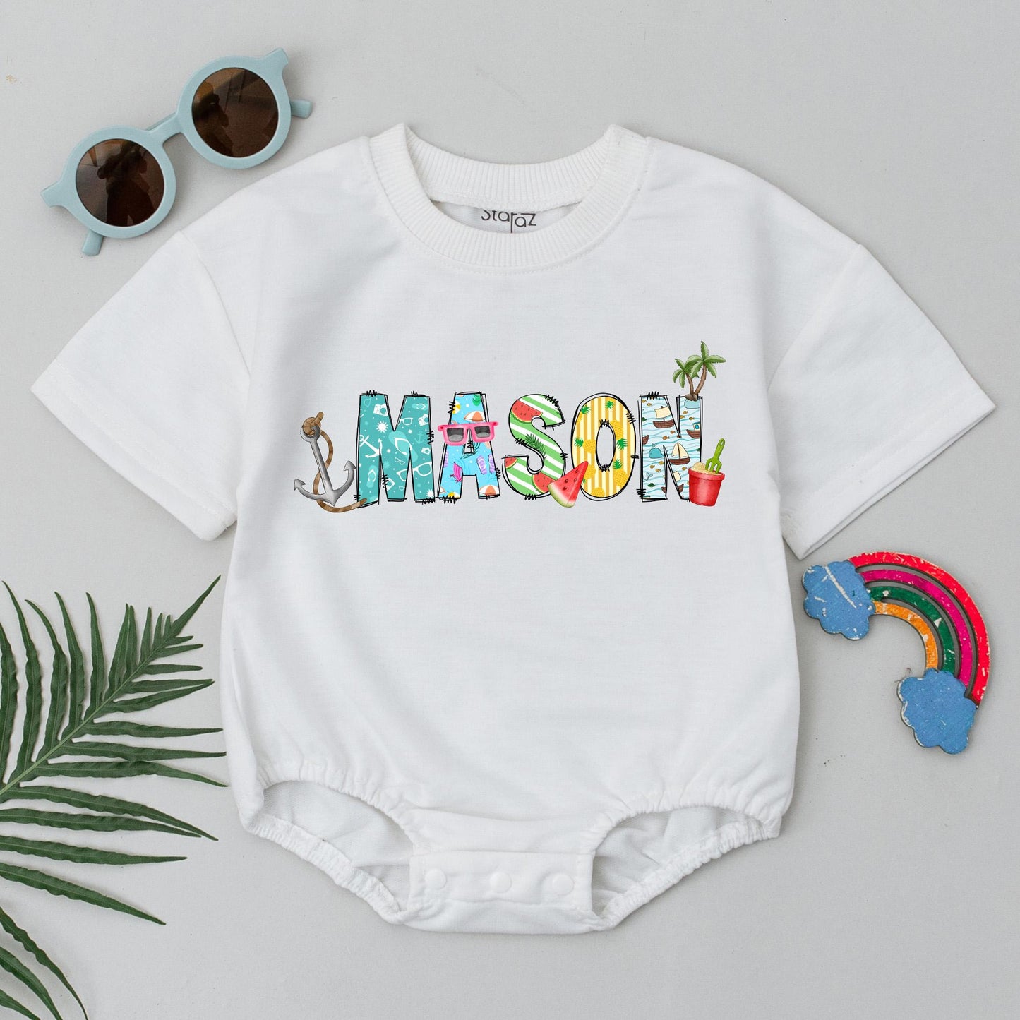Personalized Summer Beach Family Matching T-Shirt Vacation Outfits for memorable Mommy and Me Baby First Birthday Celebration Travel Gifts