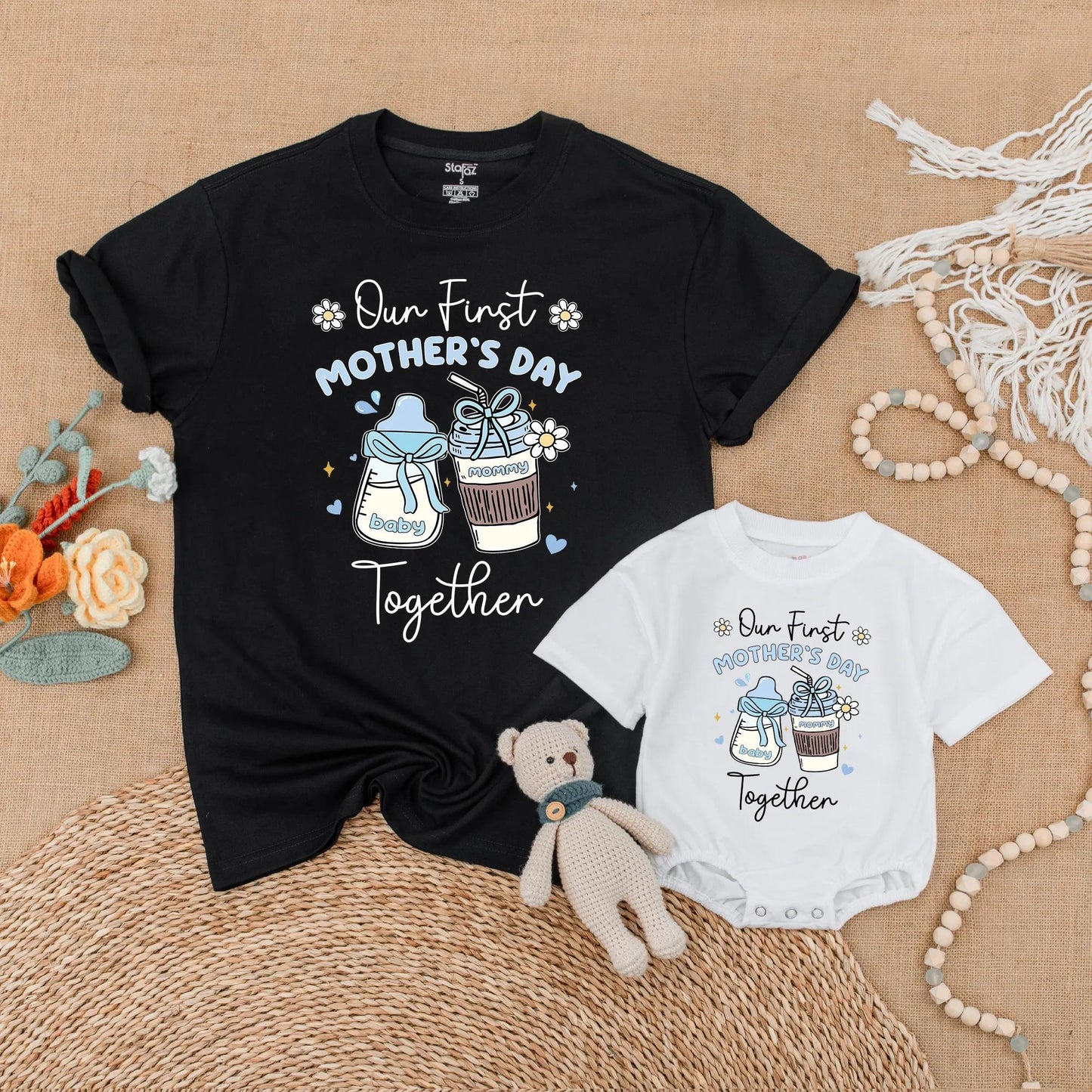 Our First Mother's Day Matching Shirt Mama & Me Outfit First Mothers Day Gift For Mom