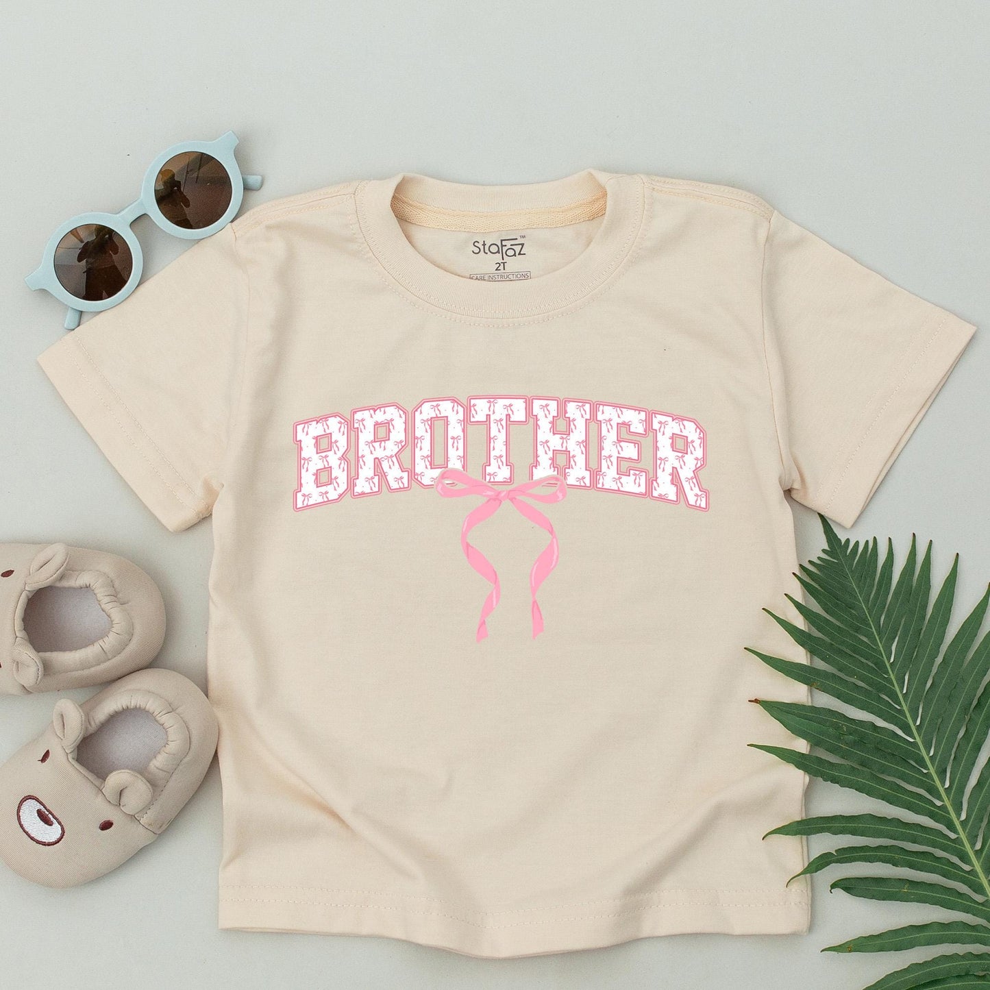 Personalized Matching Family Pink Bow First Birthday Girl T-Shirts Comfortable Soft Cotton Party Gift Outfits for Mom Dad Baby Girl