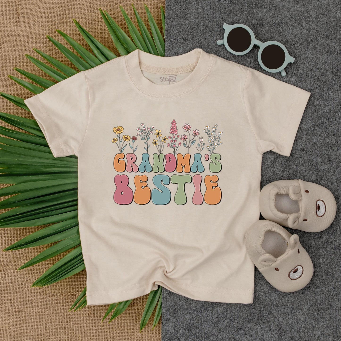 Sweet Matching Grandma & Me T-Shirt Set for Baby, Toddler, Youth, and Newborn Grandchild, New Nana Gift & Baby Shower