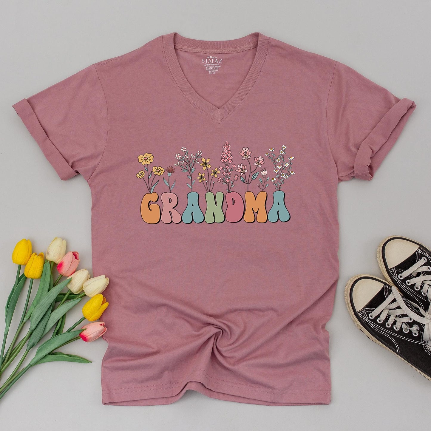 Sweet Matching Grandma & Me T-Shirt Set for Baby, Toddler, Youth, and Newborn Grandchild, New Nana Gift & Baby Shower