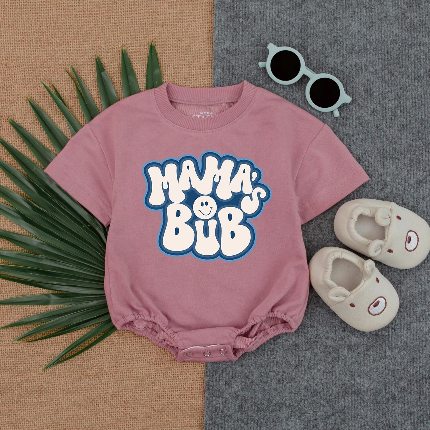 Mama's Boy Baby Romper Cute Bodysuit Sweet Mother's Day Gift Birthday Boy Outfit Newborn Present