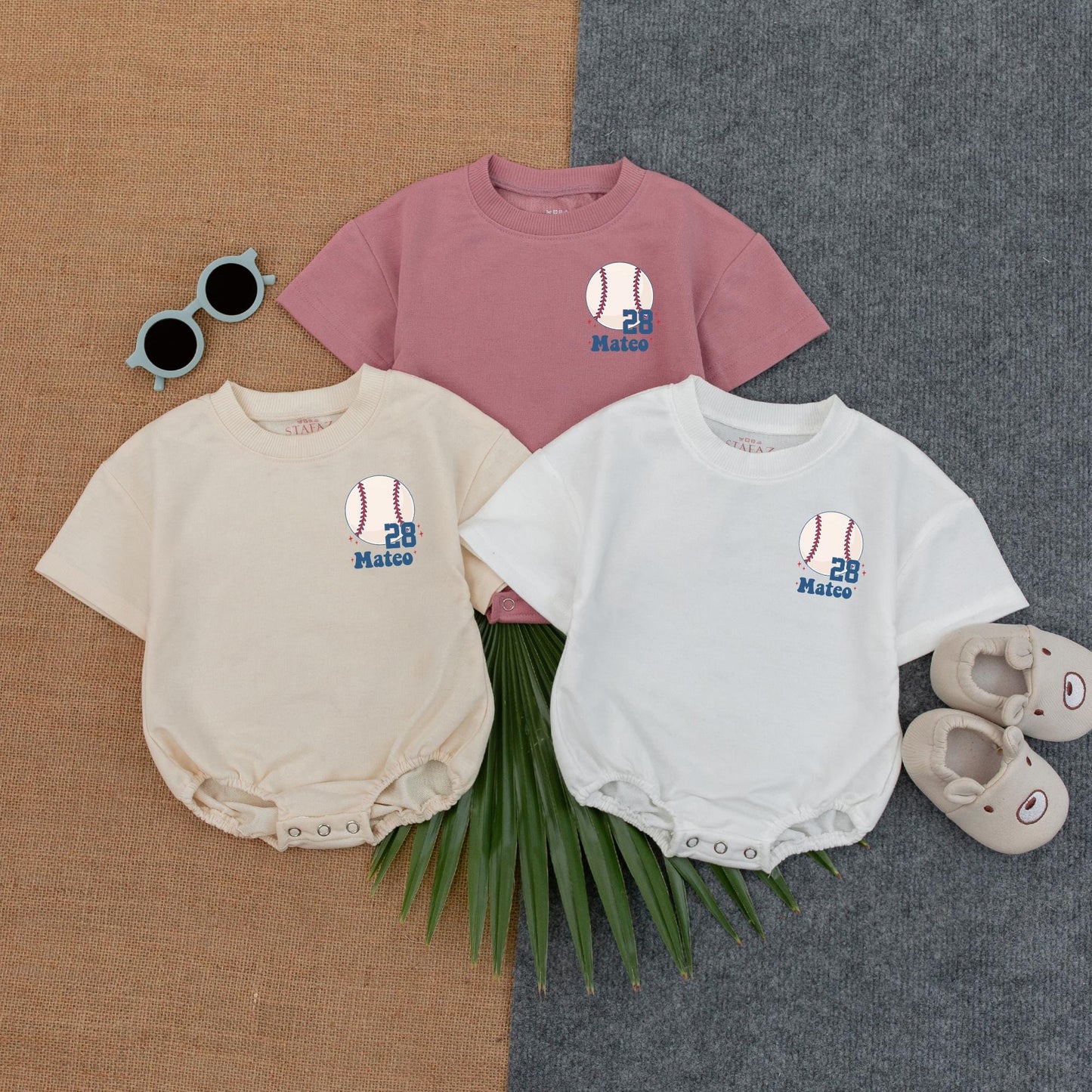 In My Baseball Brother Era Bubble Romper Baby Boy Game Day Clothes Summer Sports Infant Outfit, Baseball Look