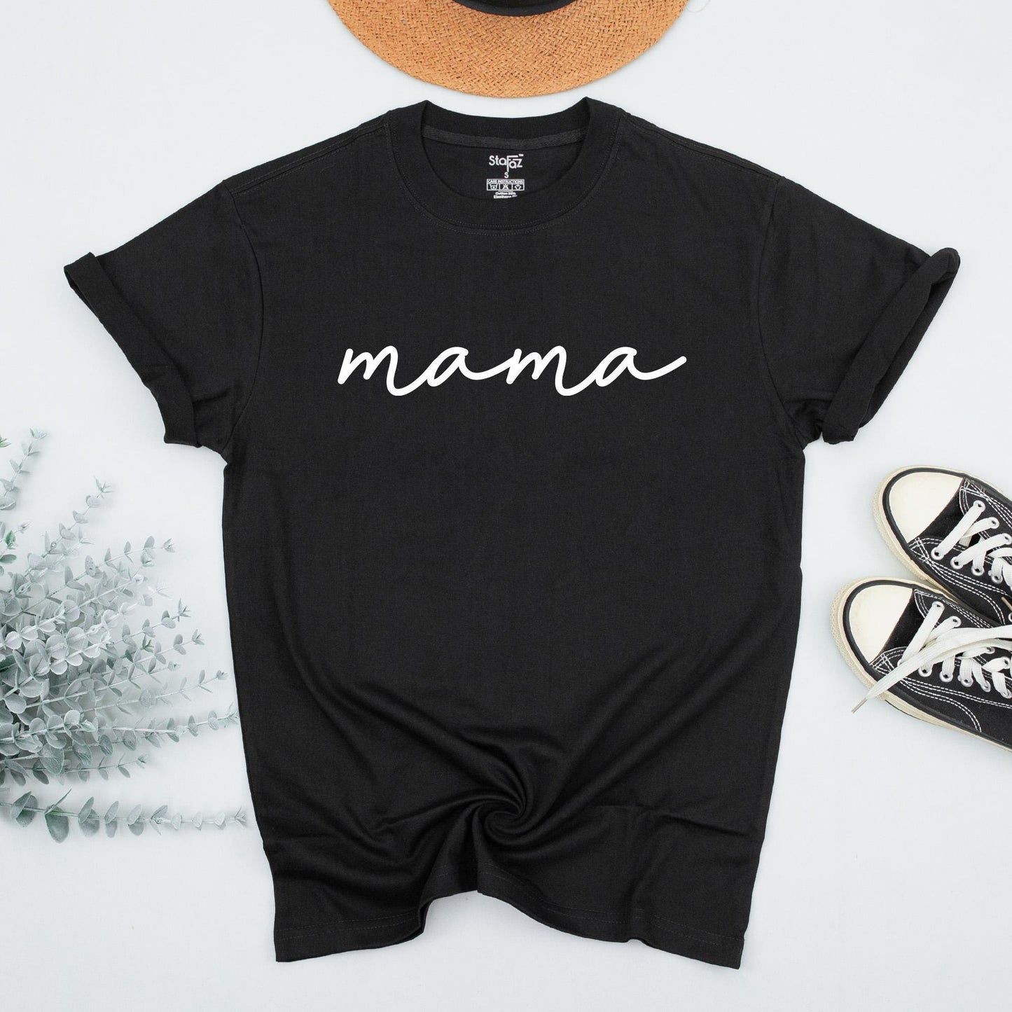 Personalized Mama & Mini First Mother's Day Matching Outfit with Flower Heart Design for Mom and Daughter Custom Gift