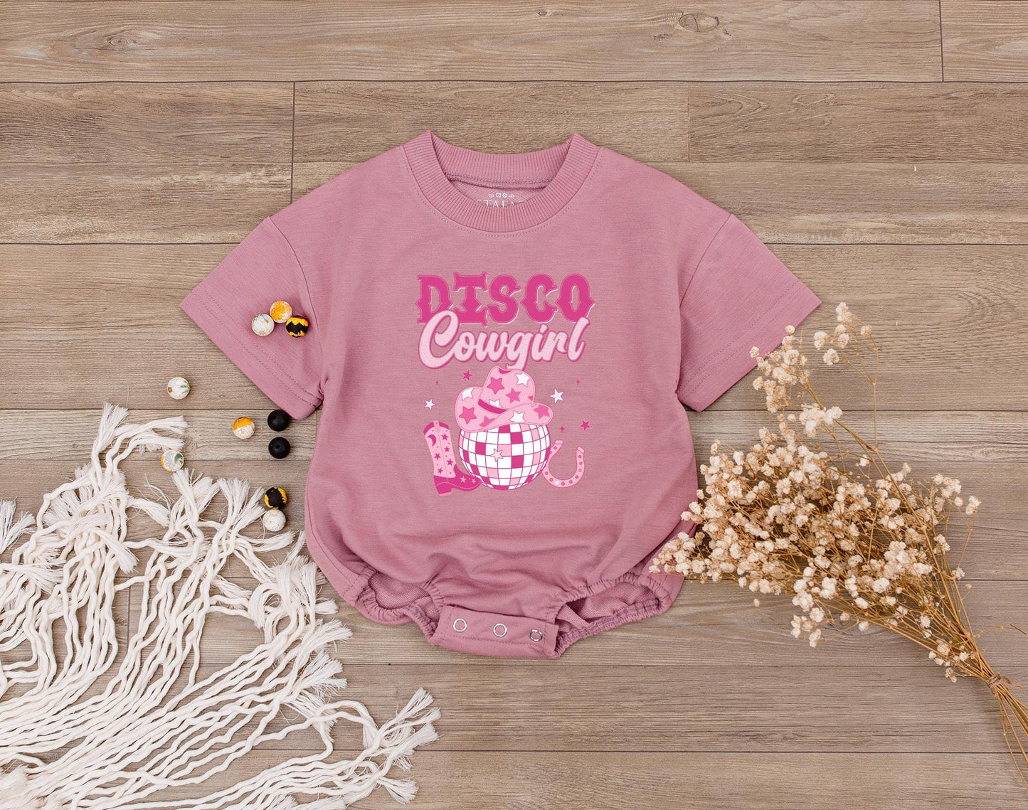 Disco Cowgirl Birthday Shirt Matching Family Outfits Lets Go Girls Western Bachelorette Baby Bodysuit First Birthday Gift