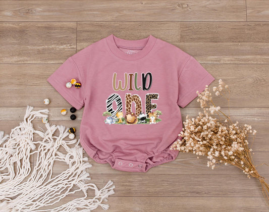 Wild One Safari Family Matching Birthday Shirts Zoo Vacation Squad Mommy of the Wild One First Birthday Outfit Animal Adventure