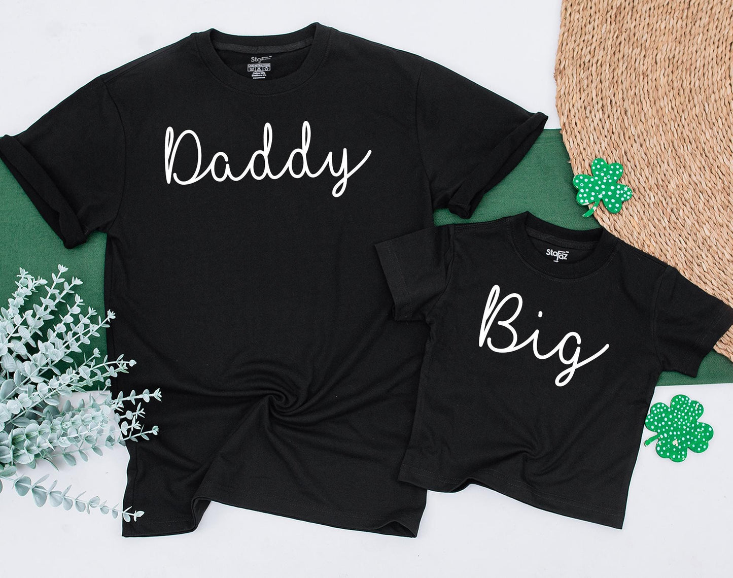 Matching Big Middle Little Sibling Shirts, Family Announcement Outfits, Baby Romper & Toddler Tee Gifts