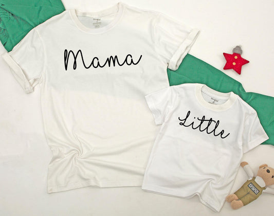 Matching Big Middle Little Sibling Shirts, Family Announcement Outfits, Baby Romper & Toddler Tee Gifts