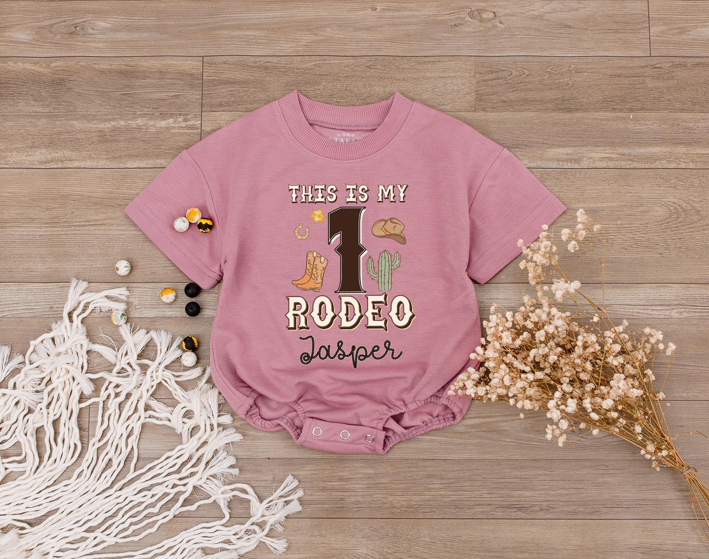 This Is My First Rodeo Toddler Shirt Cowboy Baby Bodysuit Western Farm 1st Birthday Family Matching Outfit