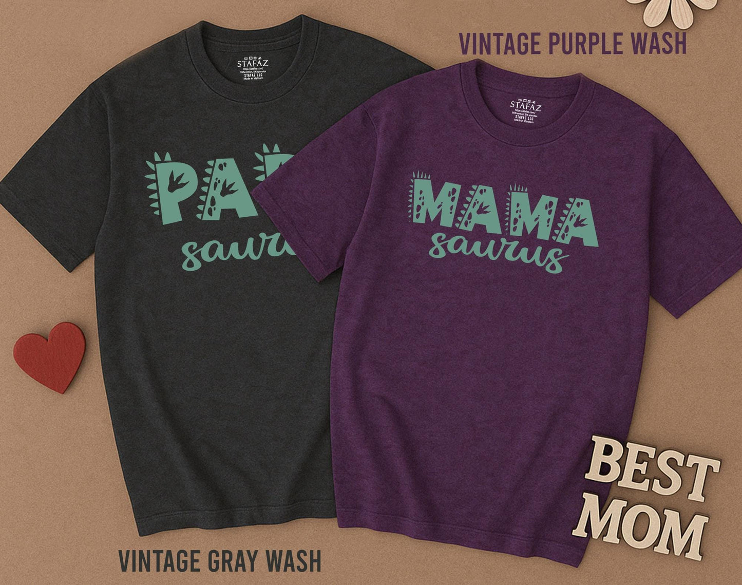 Dinosaur Family Matching 1st Birthday Shirts One-A-Saurus Mommy Me Dino First Birthday Outfit