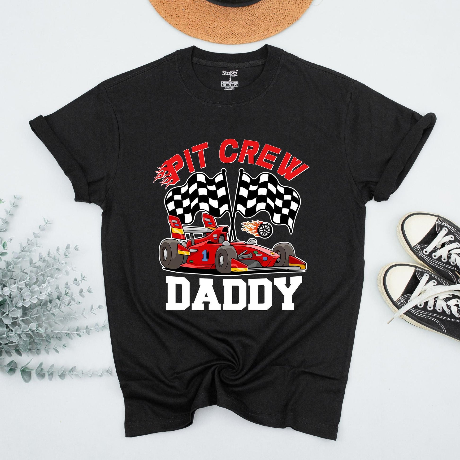 Personalized Fast One Race Car Birthday Shirt Pit Crew Family Matching Outfit 1st Birthday Boy Racing Gift