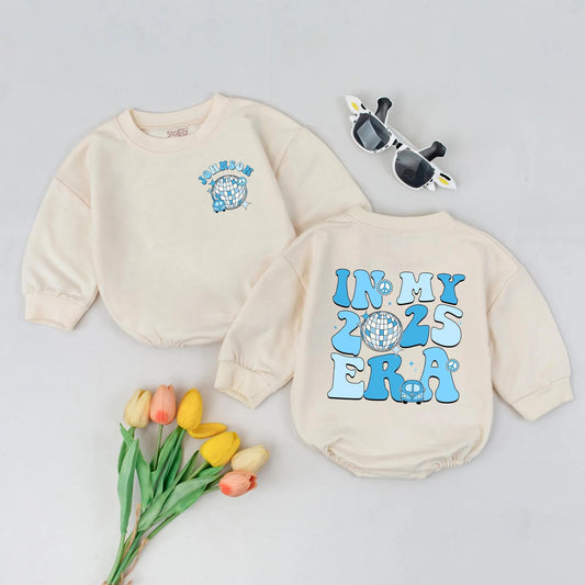 Personalized In My 2025 Era Baby Romper for Trendy Toddler Fashion Newborn Jumpsuit Outfit Cute Modern Baby Clothes Unique Gift Idea