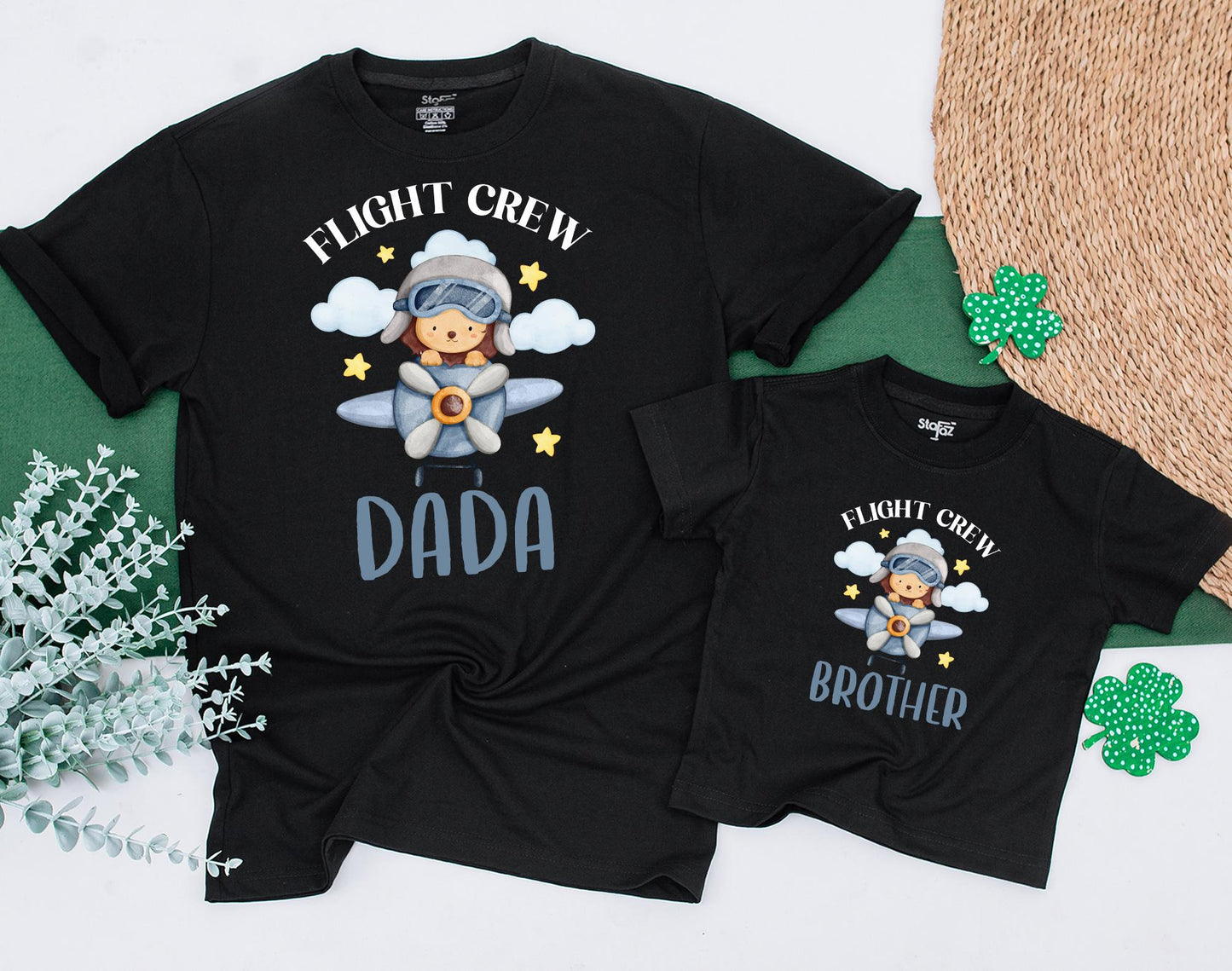 Time Flies First Birthday Airplane Shirt for Baby Boy First Trip Adventure Outfit Matching Family
