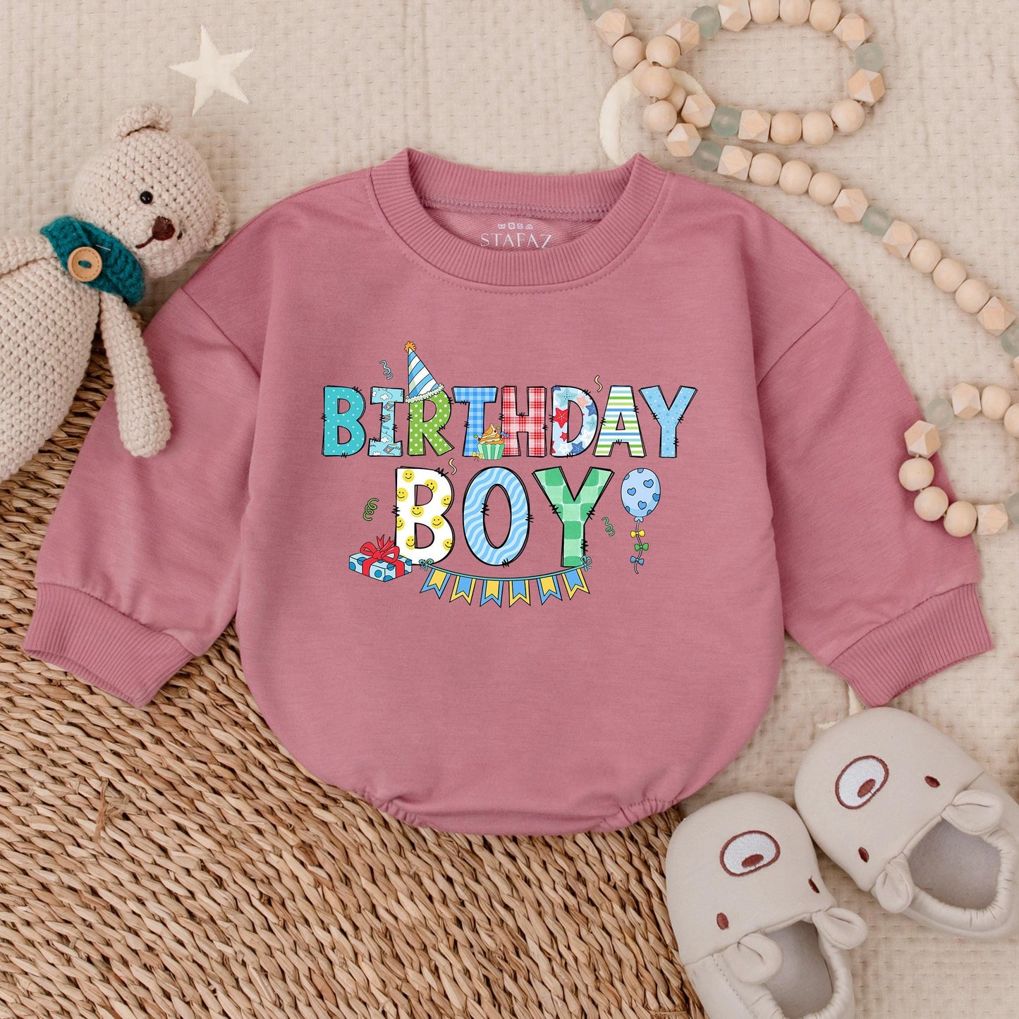 Sweet One Cupcake Birthday Boy Romper, Baby's First Birthday Outfit Cake Smash Bodysuit, Cupcake Theme, Soft Cotton, Newborn Boy Gift Outfit (138 chars)