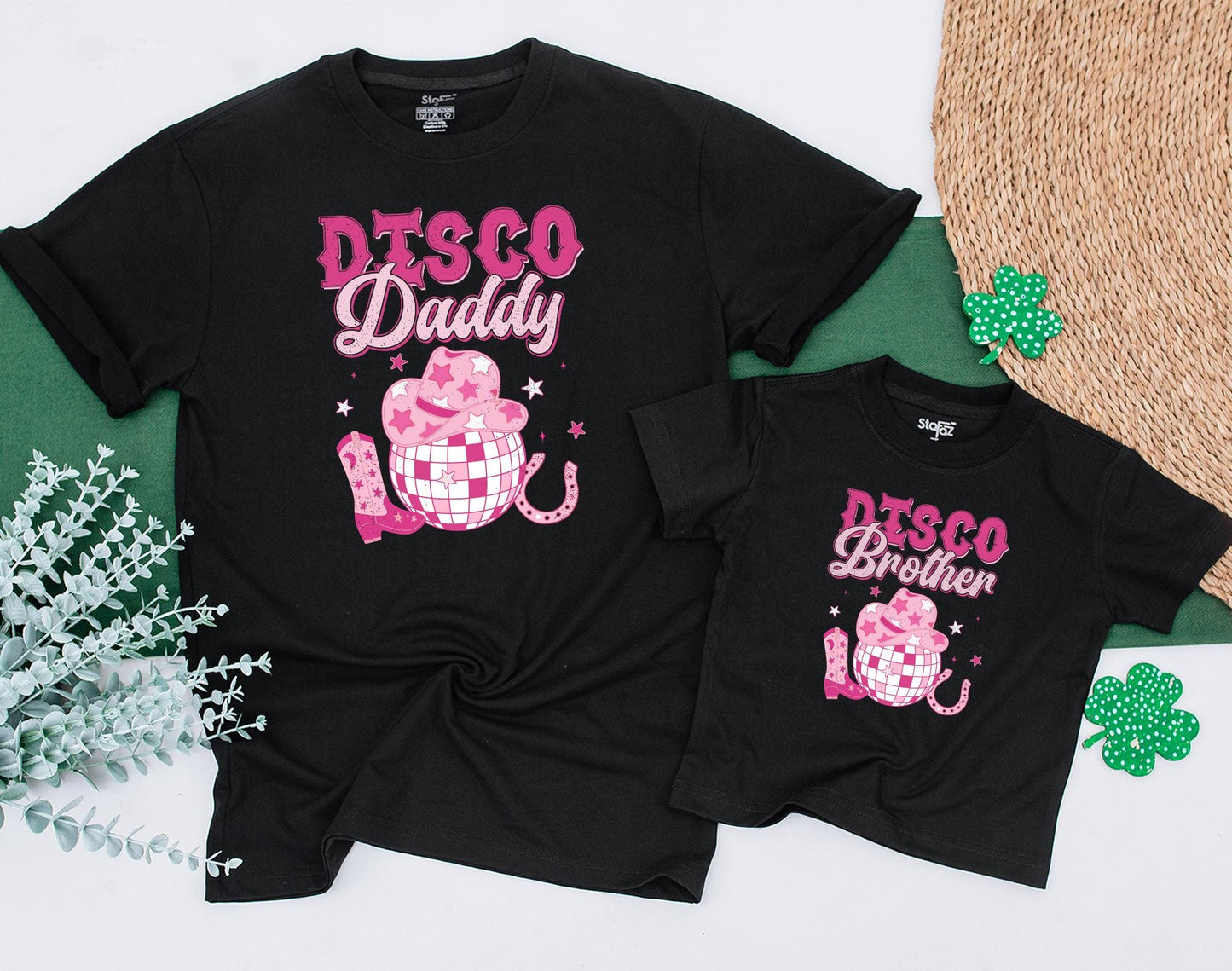 Disco Cowgirl Birthday Shirt Matching Family Outfits Lets Go Girls Western Bachelorette Baby Bodysuit First Birthday Gift