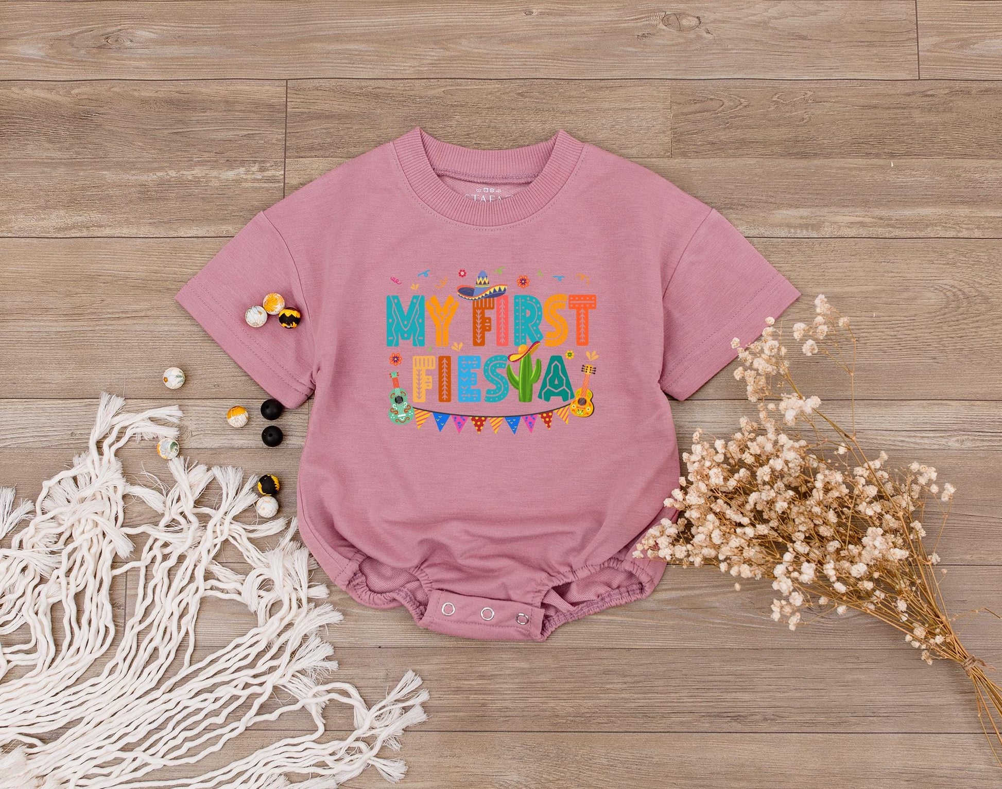 Uno Fiesta Birthday Family Matching Shirts for My First Fiesta Taco Bout One Baby Bodysuit and Abuela Mexican Party Outfit Gift