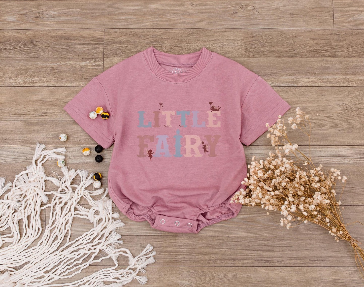 Personalized Floral Fairy First Birthday Matching Shirts for Mom Baby Girl Whimsical Ethereal Family Garden Party Bodysuit