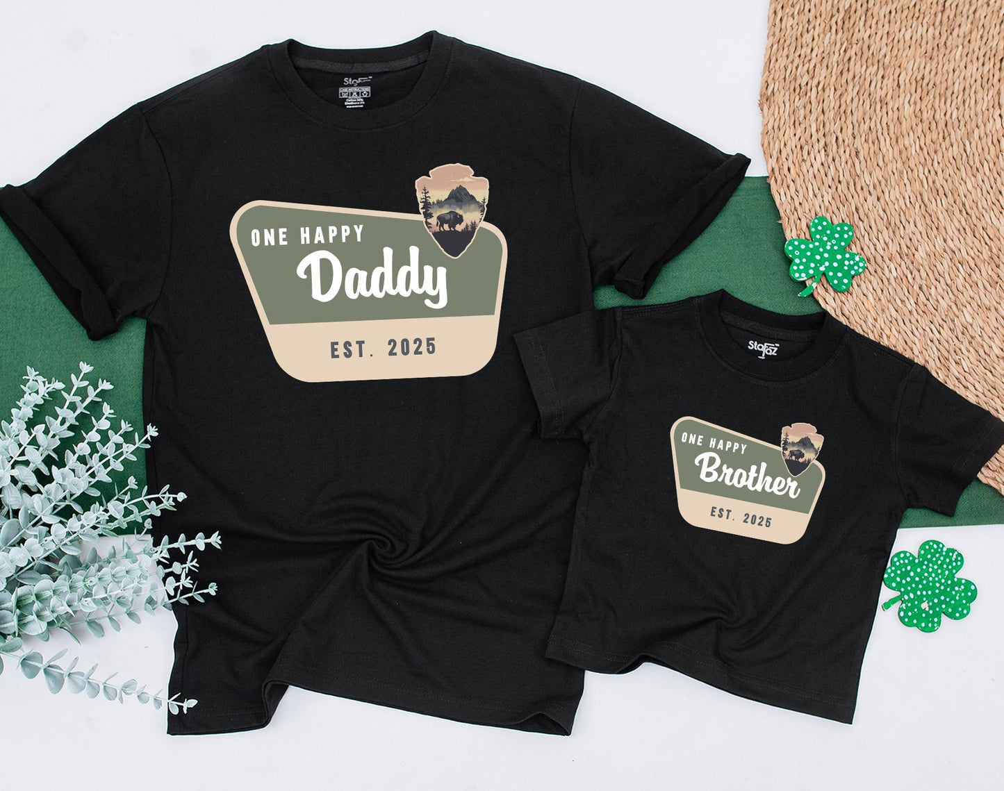 One Happy Camper First Birthday Outfit Matching Family Tees Mommy and Me Vacation Shirts