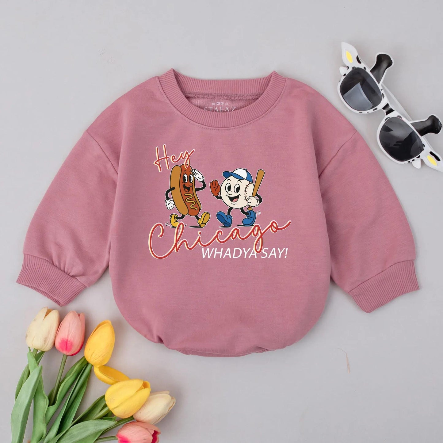 Funny Hotdog Baseball Baby Bubble Romper Cute Sport Theme Infant Outfit Summer Toddler Bodysuit Playful Gender Neutral Gift