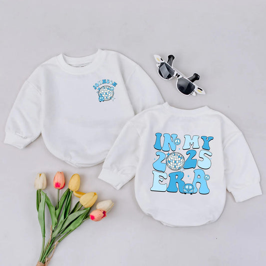 Personalized In My 2025 Era Baby Romper for Trendy Toddler Fashion Newborn Jumpsuit Outfit Cute Modern Baby Clothes Unique Gift Idea