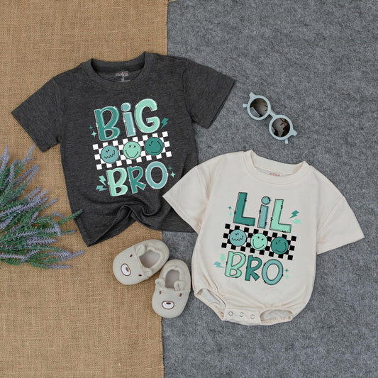 Adorable Matching Brother Outfits Baby Romper Big Brother Tee Cute Brother Clothes Baby Shower Gift Idea for Boys