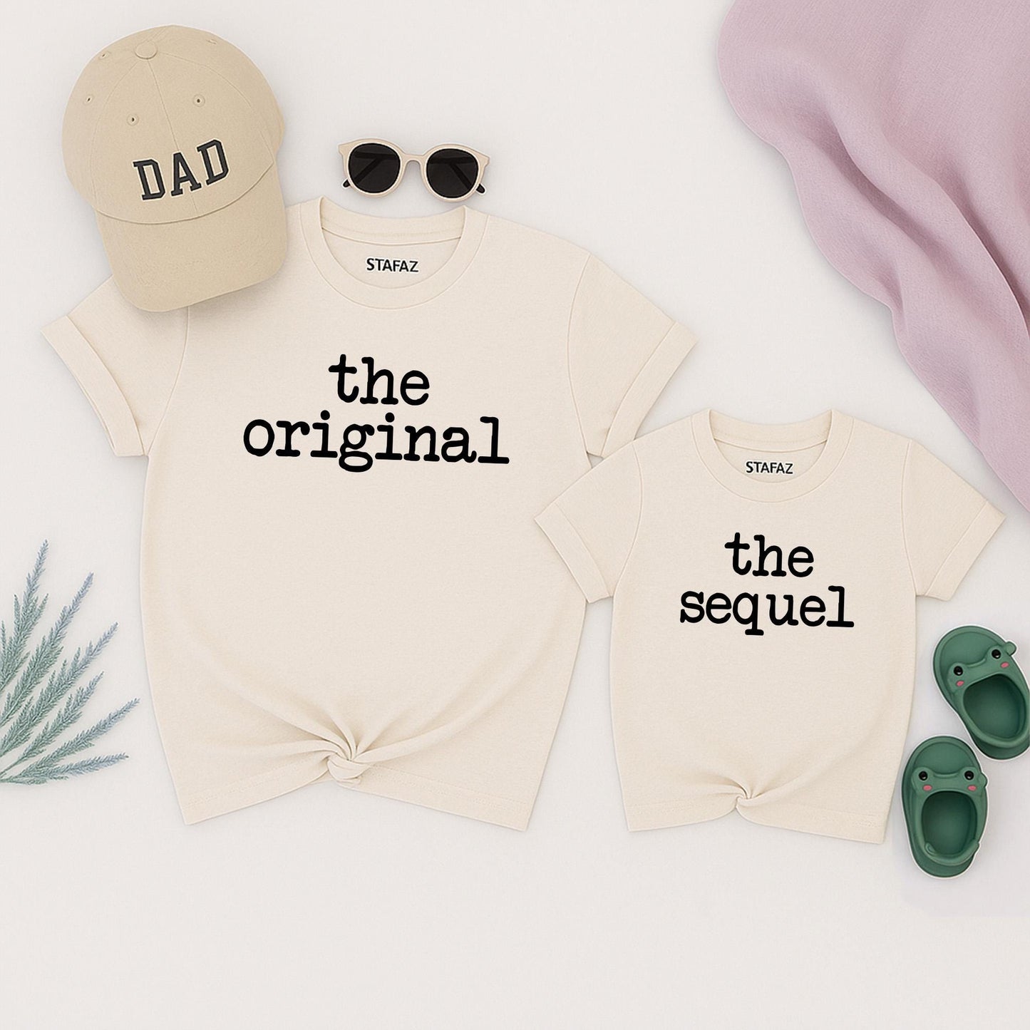 Original Sequel Finale Matching Family Shirts - Pregnancy Announcement & Sibling Reveal Outfits for Mom, Dad & Kids! All Ages, New Baby