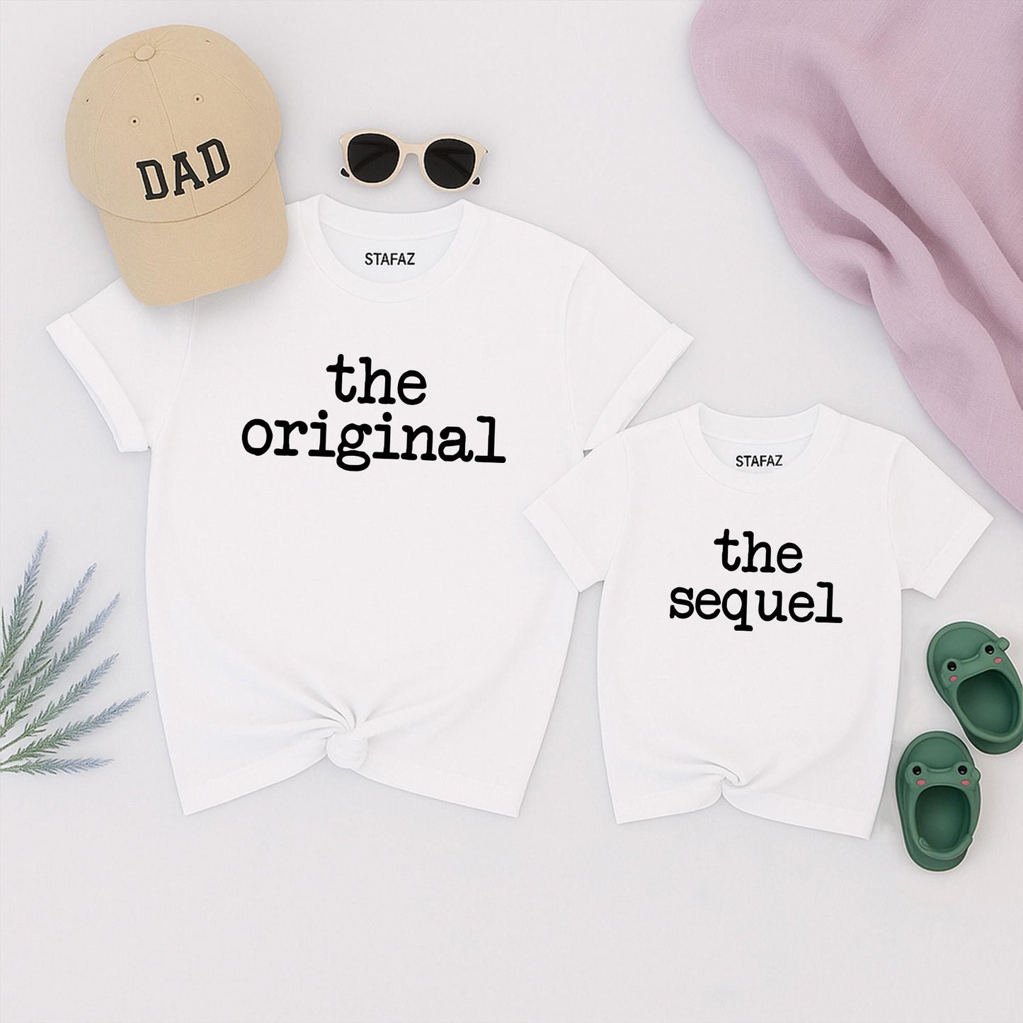 Original Sequel Finale Matching Family Shirts - Pregnancy Announcement & Sibling Reveal Outfits for Mom, Dad & Kids! All Ages, New Baby