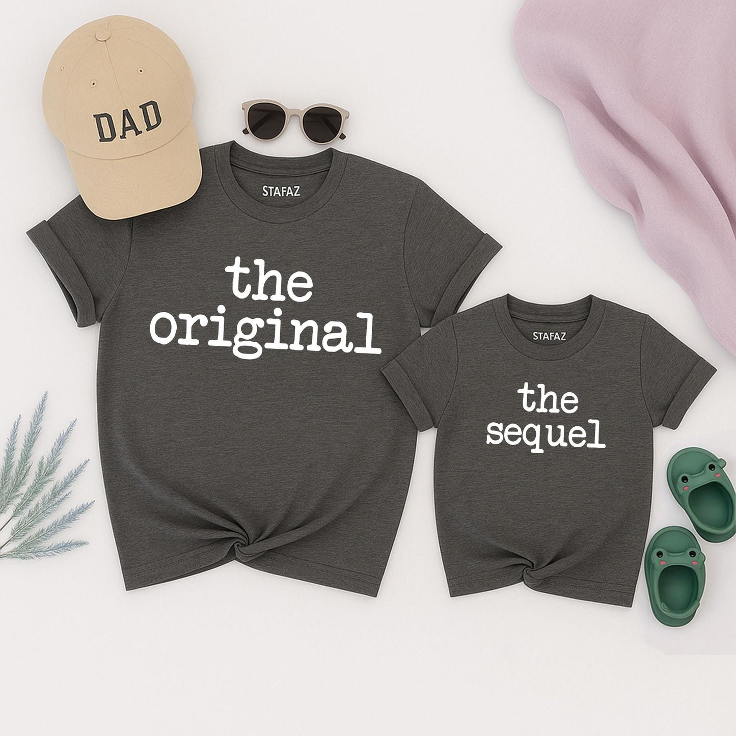 Original Sequel Finale Matching Family Shirts - Pregnancy Announcement & Sibling Reveal Outfits for Mom, Dad & Kids! All Ages, New Baby
